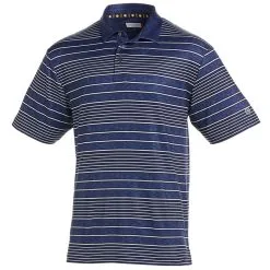 Ben Hogan Men&apos;s All Over Space Dye Stripe Polo