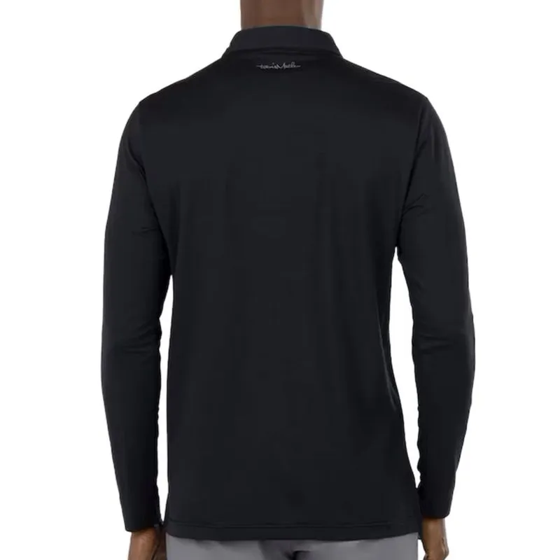 TravisMathew Men's Heater 2.0 Long Sleeve Polo - Image 3