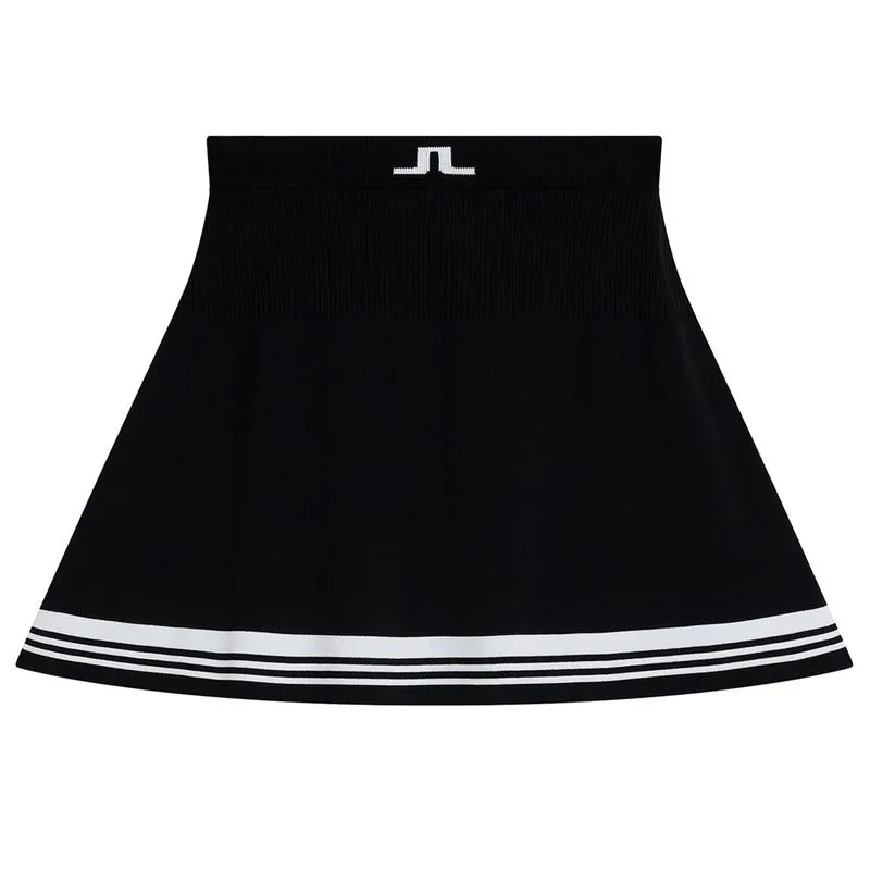 J. Lindeberg Women's Frida Stripe Knitted Skirt