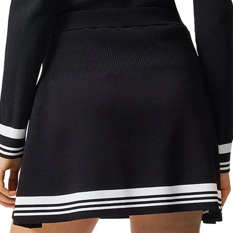 J. Lindeberg Women's Frida Stripe Knitted Skirt - Image 2