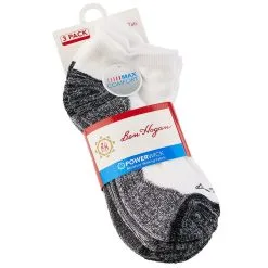Ben Hogan Low Cut Tab Contrast Sole Socks - 3 Pack