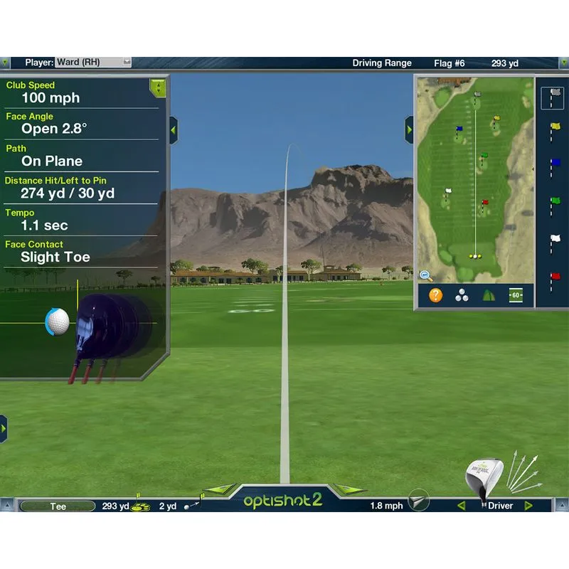 Optishot Golf In A Box 2 Golf Simulator - Image 6