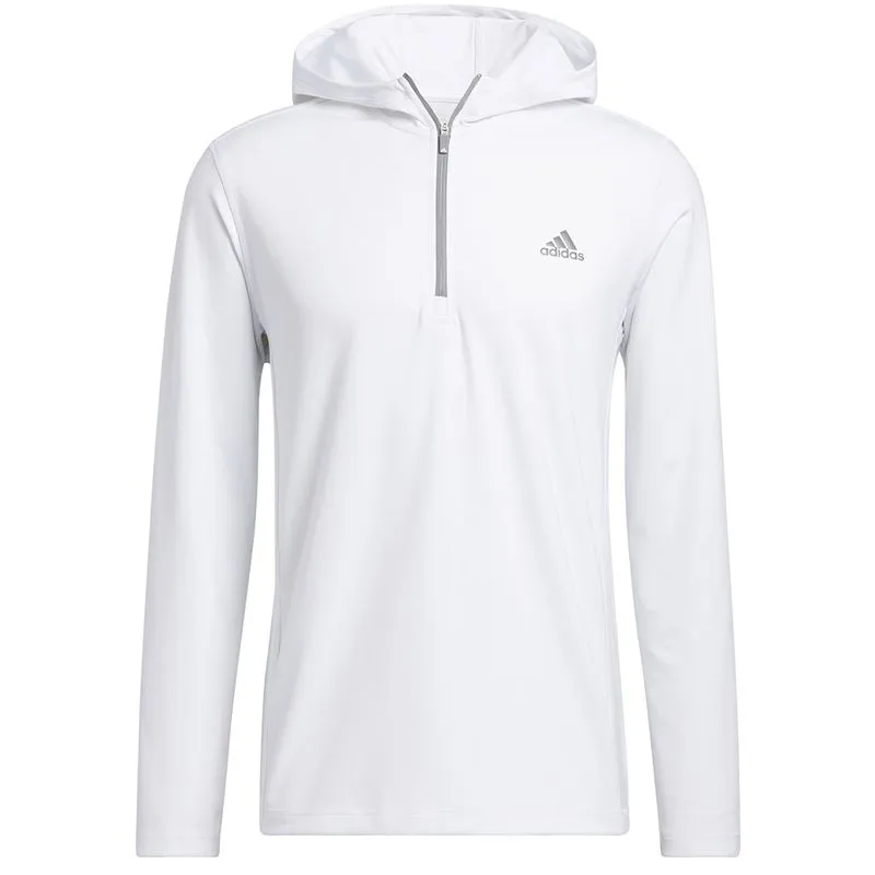 Adidas Men's Primegreen 1/4 Zip Hoodie - Image 2