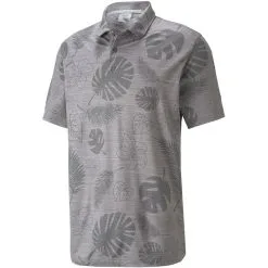 PUMA Men&apos;s CLOUDSPUN Leaves N Flowers Polo