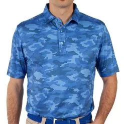 Bobby Jones Men&apos;s Performance Camp Print Polo