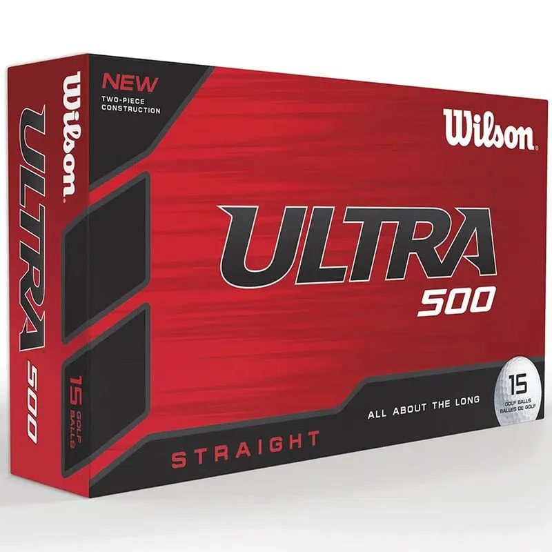 Wilson Ultra 500 Straight Golf Balls - 15PK - Image 2