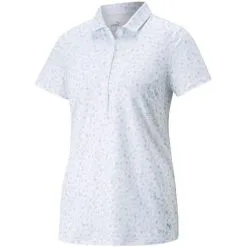PUMA Women&apos;s MATTR Fancy Plants Golf Polo