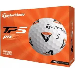 TaylorMade TP5 Pix 2.0 Practice Golf Balls - 12 Dozen Balls